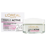 L'Oreal Paris Triple Active Dry Sensitive Moisturiser 50ml GOODS Superdrug   