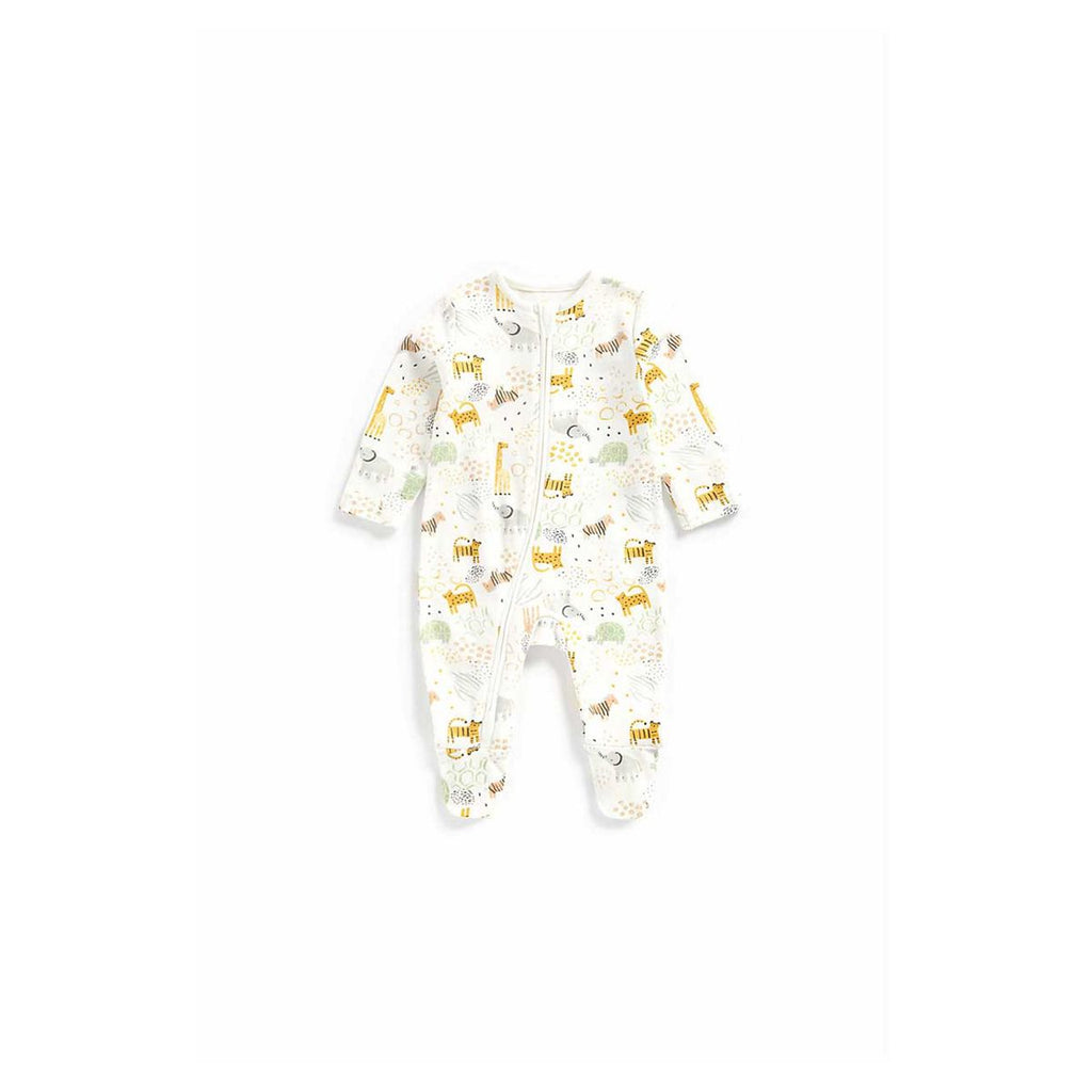 Mummy & Daddy Safari Zipped Sleepsuit