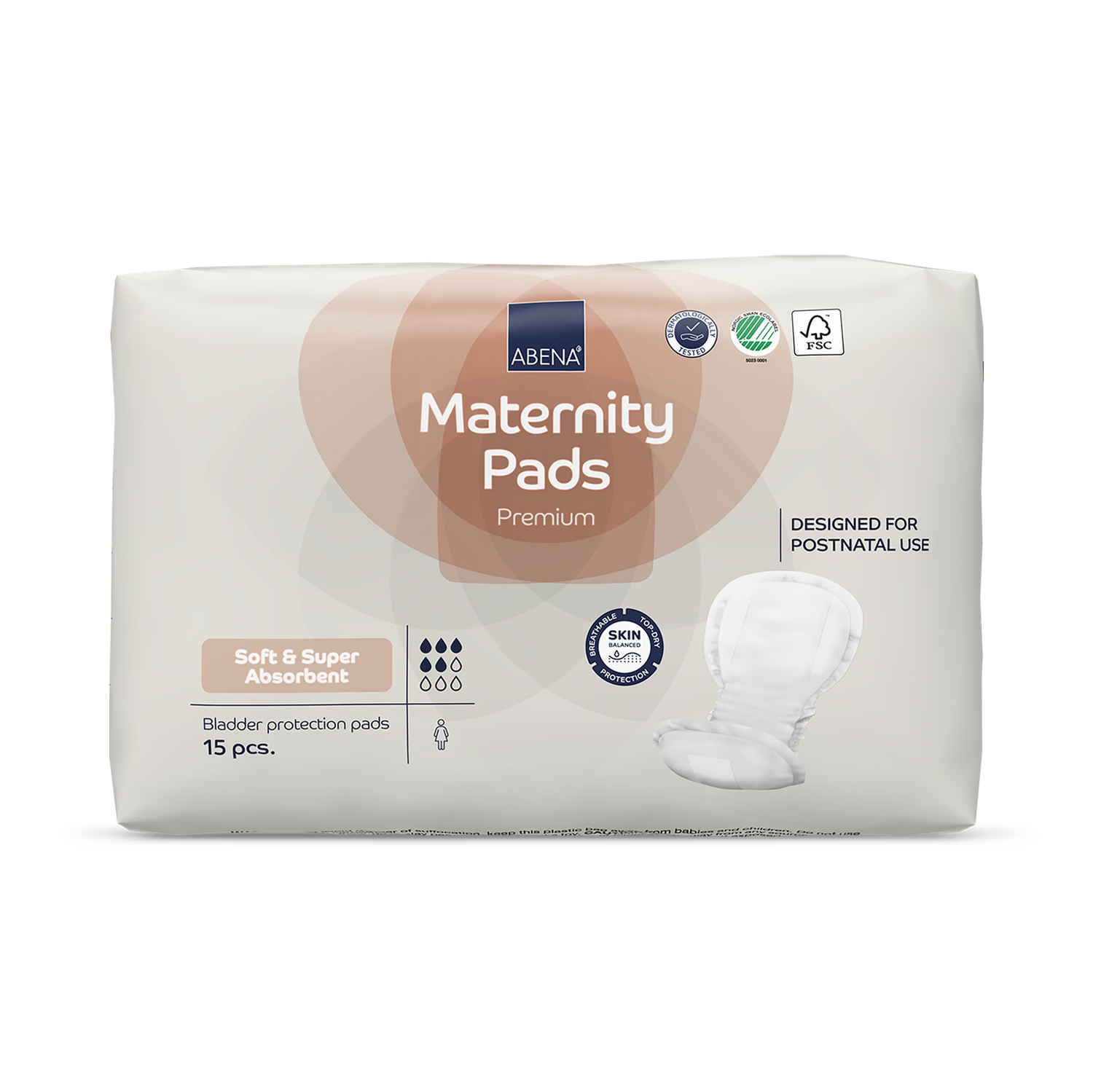 Abena maternity pad Premium 15 Pack - British product