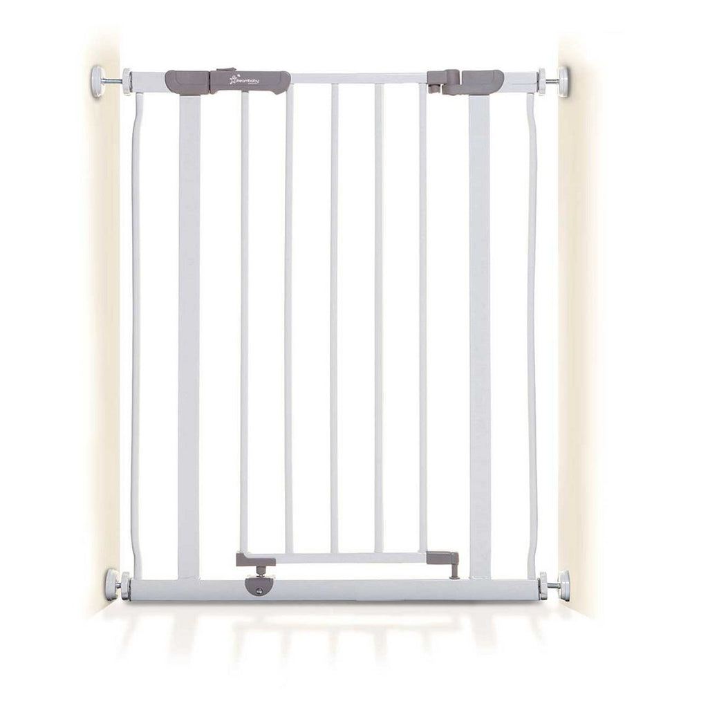 DreamBaby Ava Slimline Gate - Fits Openings 61cm to 68cm - White