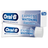 Oral-B 3D White Advanced Express Whitening Fresh Glow Toothpaste 75ml GOODS Boots   