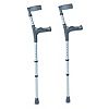 NRS Healthcare Double Adjustable Crutches with Comfy Handle, Large - Pair GOODS Boots   