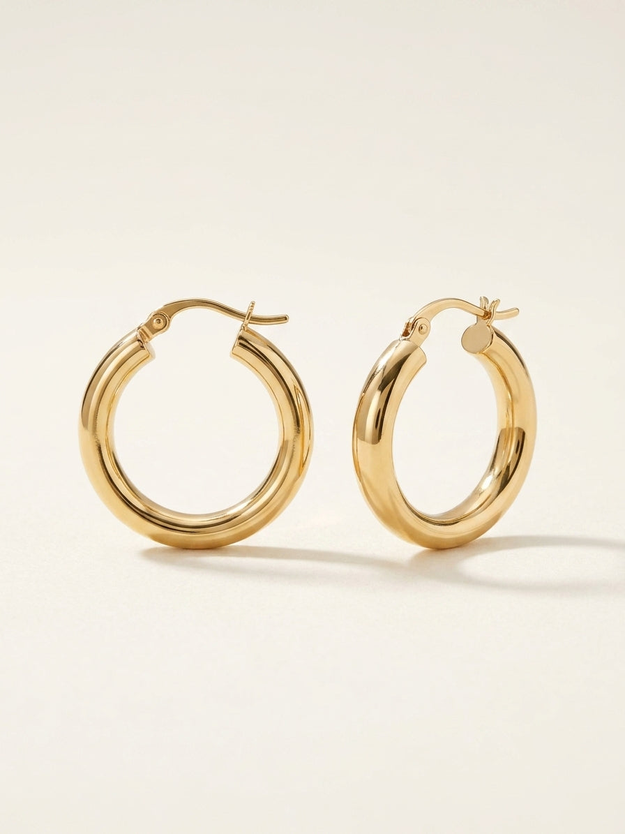 Vivienne Westwood gold-plated brass earrings with orb design (British brand)
