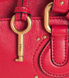 Chloé small leather Paddington top-handle bag, imported from the UK
