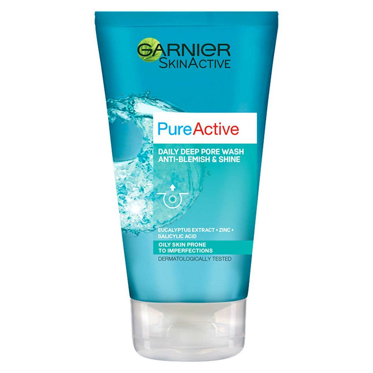 Garnier Pure Active Anti-Blackhead Deep Pore Face Wash Oily Skin 150ml GOODS Boots   