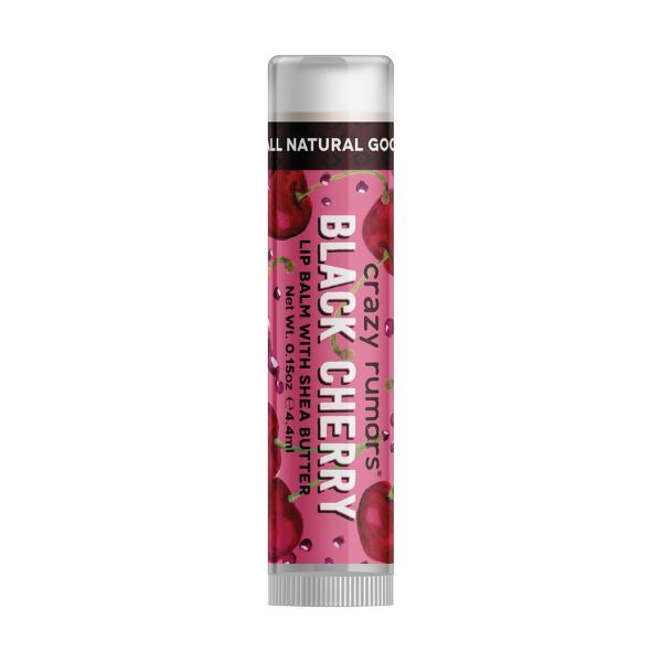 Crazy Rumors Black Cherry lip balm 4.5g, imported from the UK