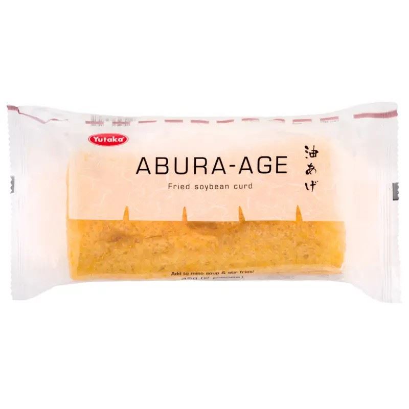 Yutaka abura-age fried tofu pouches, UK version