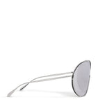 Alaïa metal butterfly sunglasses oversized rounded frames (British brand)