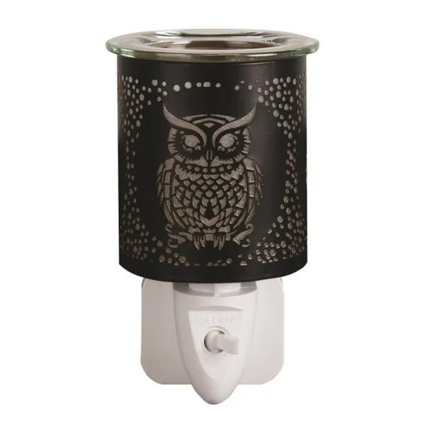 Electric wax melter Owl design 13cm (British brand)