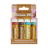 Crazy Rumors Barista Mix lip balm 4 pack 4x4.5g - British product