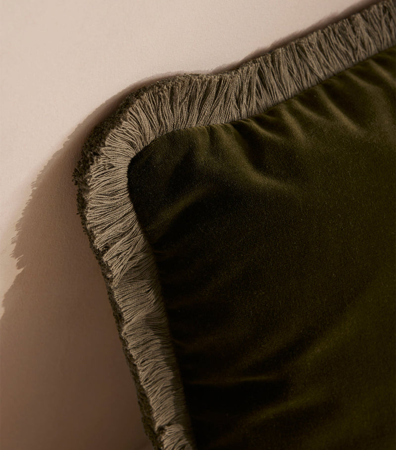 Soho Home Velvet Margeaux cushion 50cm x 50cm (British brand)