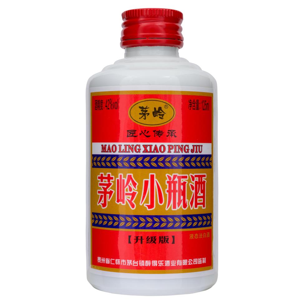 Mao Ling Xiao Ping Jiu baijiu 42% ABV - British product