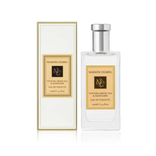 Maison Charel eau de toilette Vetiver Mandarin Green Tea 100ml - British product