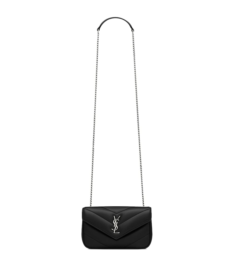 Saint Laurent Mini Matelassé Loulou shoulder bag - British product