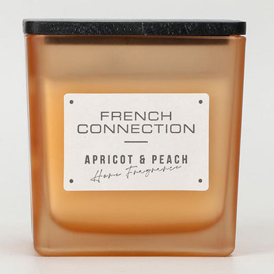 Superdrug French Connection Autumn Range Apricot & Peach Candle 220g- Buy online at McGrocer