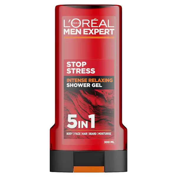 L'Oreal Paris Men Expert Stress Resist shower gel 300ml, UK version