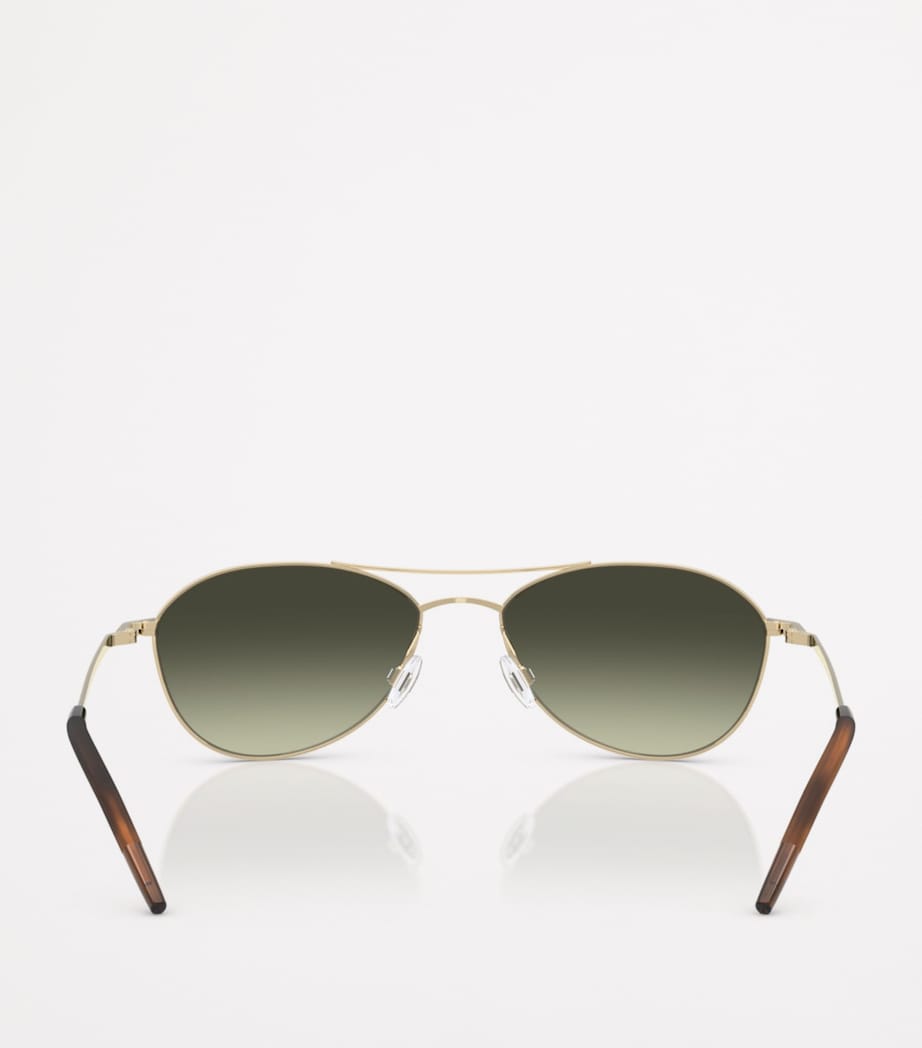 Oliver Peoples Aero II aviator sunglasses, UK version