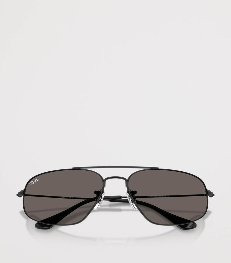 Ray-Ban rectangular metal sunglasses - British product
