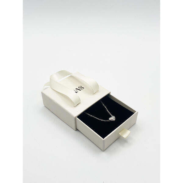 SVNX small heart necklace in silver one size UK version