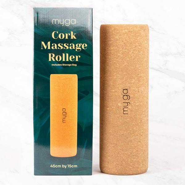 Myga Cork Massage Roller 15 X 45cm