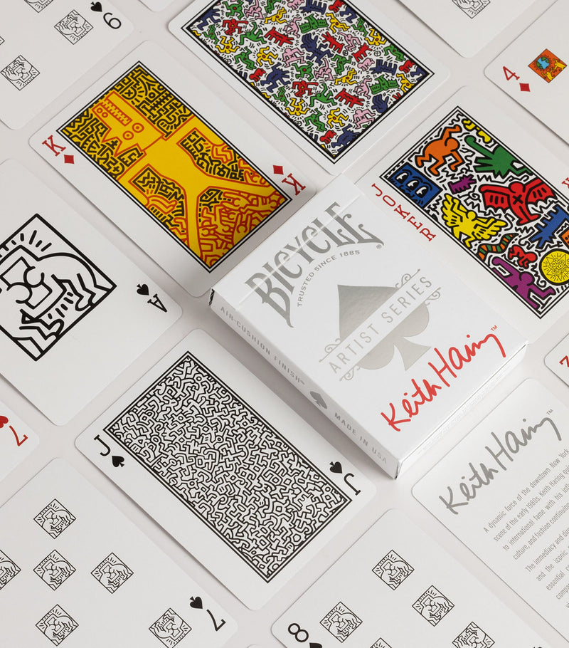 BICYCLE Keith Haring playing cards - British product