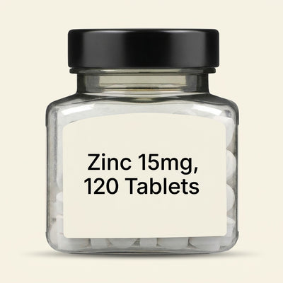 Holland & Barrett Holland & Barrett Zinc 15mg 120 Tablets- Buy online at McGrocer