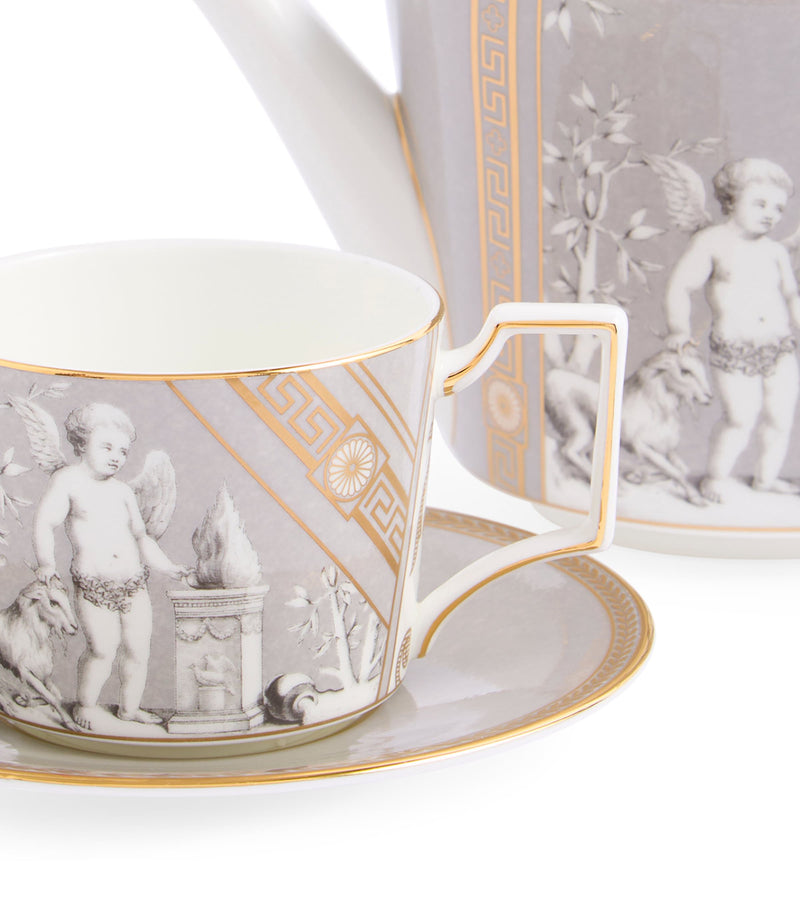 Wedgwood Renaissance 3-piece tea set (British brand)