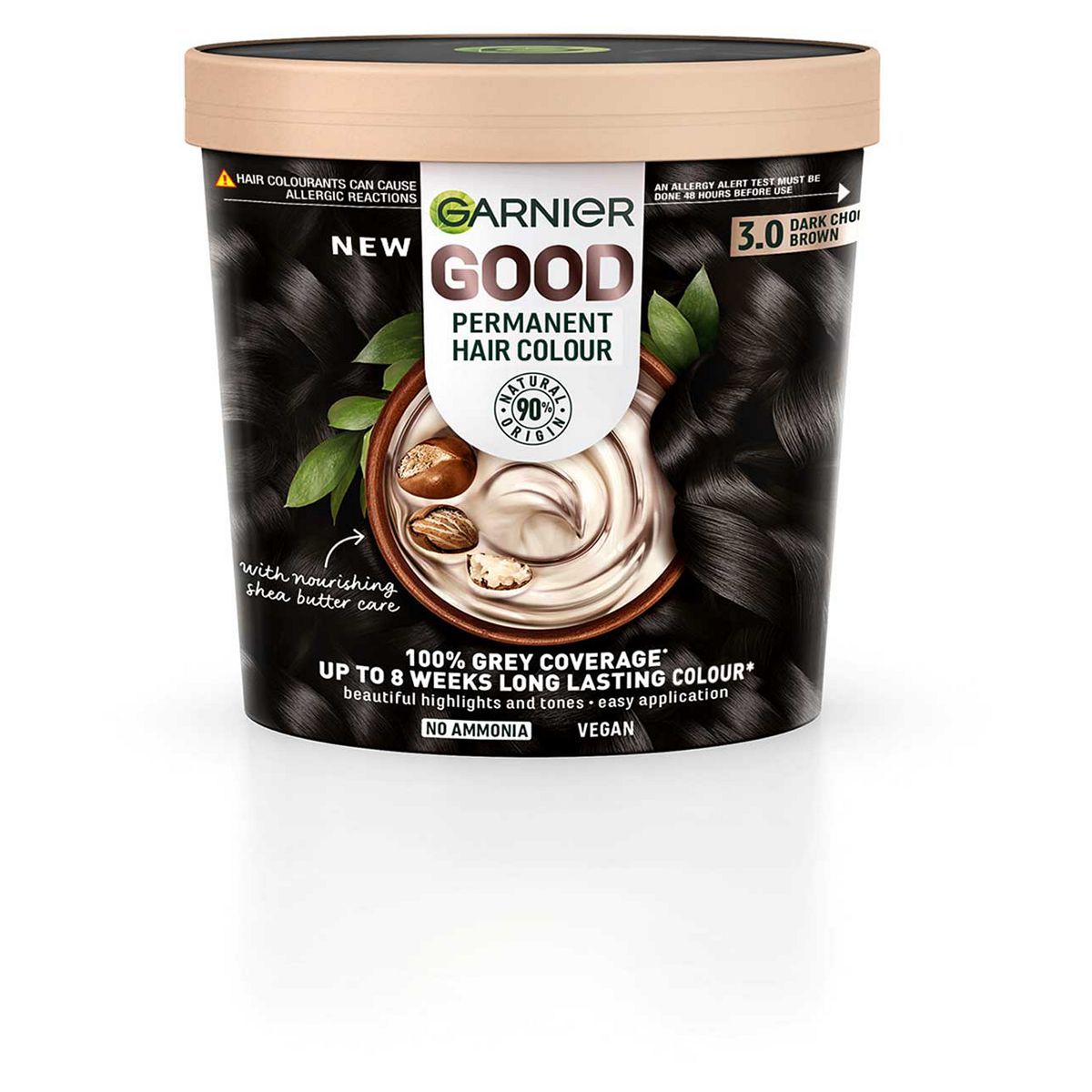 Garnier GOOD Permanent Hair Dye 3.0 Dark Chocolate Brown GOODS Boots   