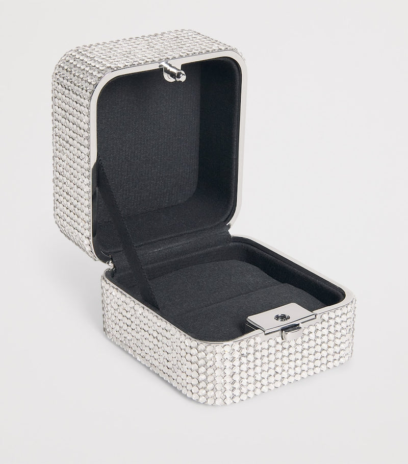 Judith Leiber 'Say Yes' miniature box with crystals, imported from the UK