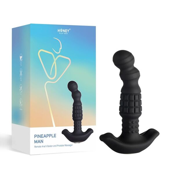 Honey Play Box Pineapple Man prostate massager (British brand)
