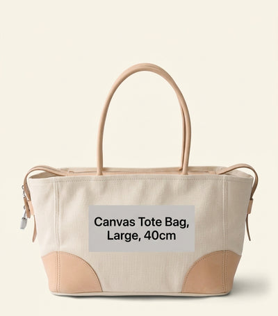 Harrods Prada Canvas and Leather Tote Bag 26x36x16cm- Buy online at McGrocer
