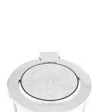 ZODIAC Sparkle bathroom bin with Swarovski crystals (British brand)