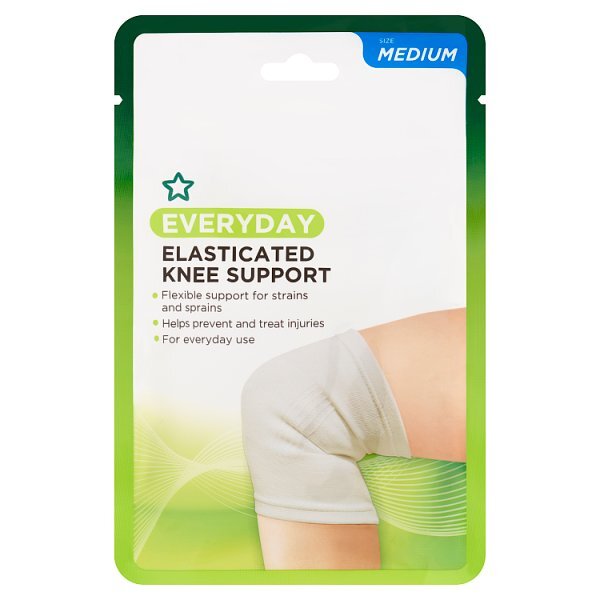 Superdrug Elasticated Knee Joint Support Medium GOODS Superdrug   