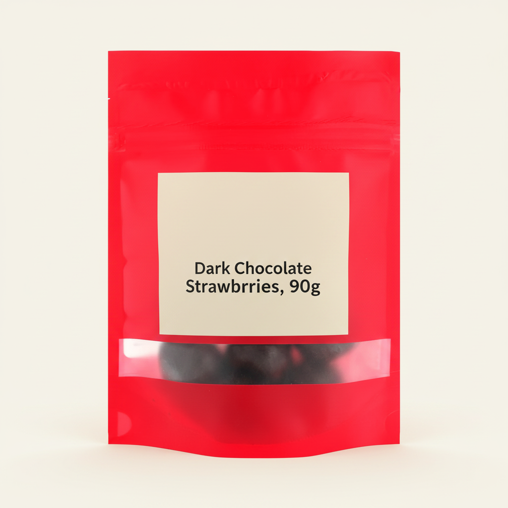 Holland & Barrett Dark Chocolate Strawberries 90g