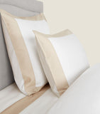 Oxford Pillowcase in Cotton Sateen with Color Block Design, 51cm x 71cm