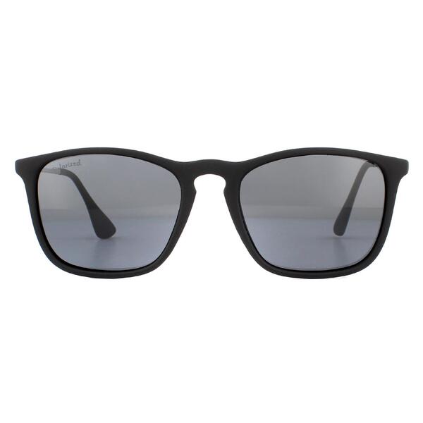 Montana MP34 black rubbertouch polarised unisex sunglasses, imported from the UK