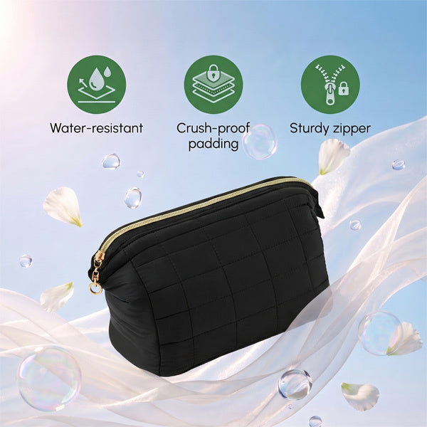 Livingandhome Large Portable Travel Makeup Bag