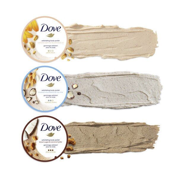 Dove Body Scrub Crushed Macadamia & Rice Milk 225ml GOODS Superdrug   