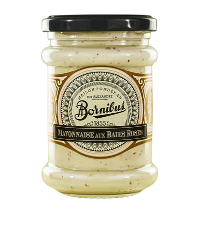 Harrods Bornibus Pink Peppercorn Mayonnaise 210g- Buy online at McGrocer
