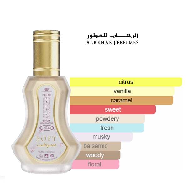 Al-Rehab Soft perfume 35ml (British brand)