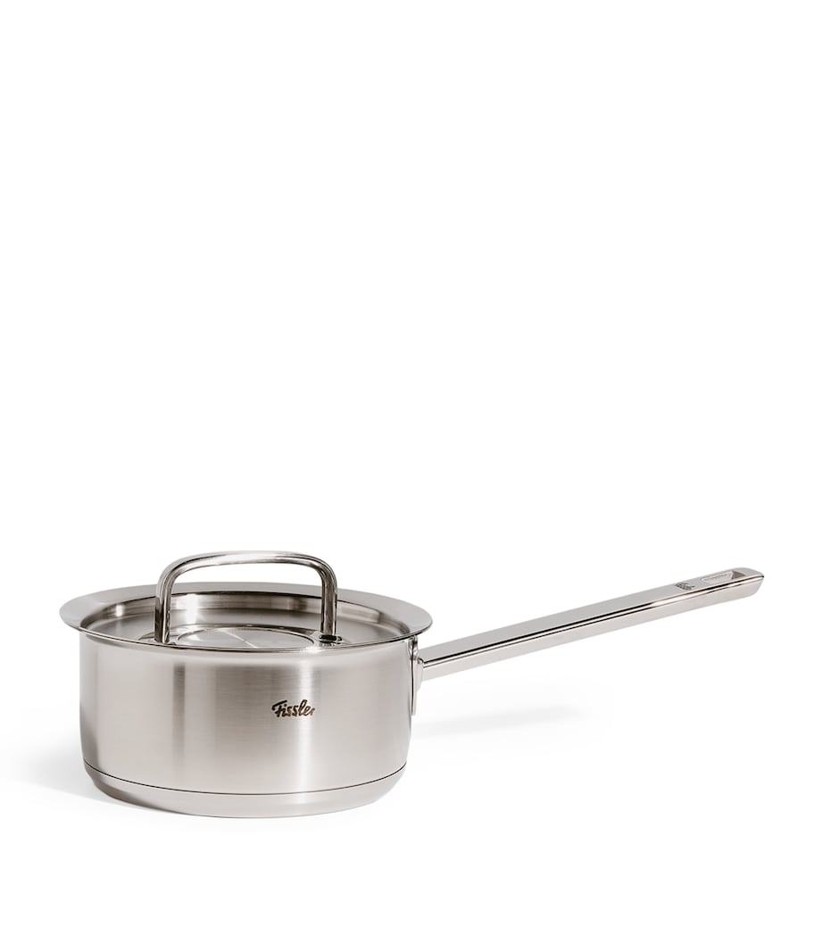 Stainless Steel Saucepan Without Lid, 21.5cm Diameter, Induction Compatible