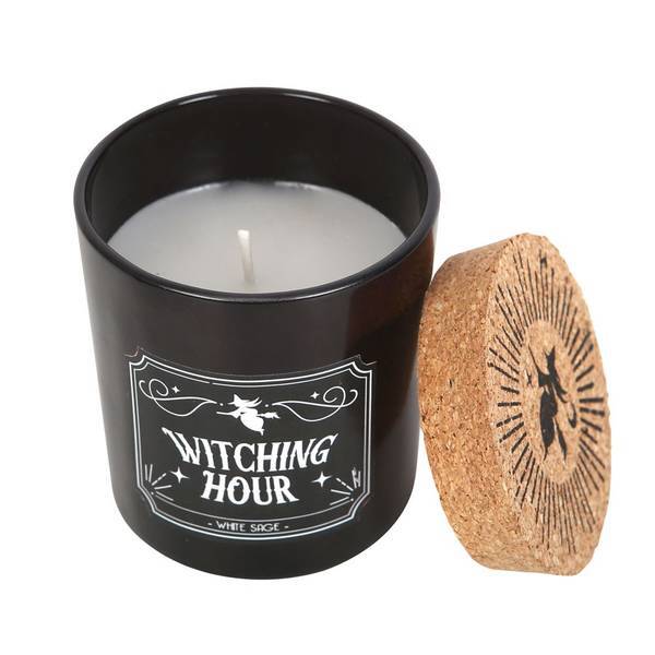 Something Different Witching Hour White Sage scented candle 8.5cm (British brand)