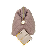 Danielle Creations Simply Slouch Brown Quilted Toiletry Bag (British brand)