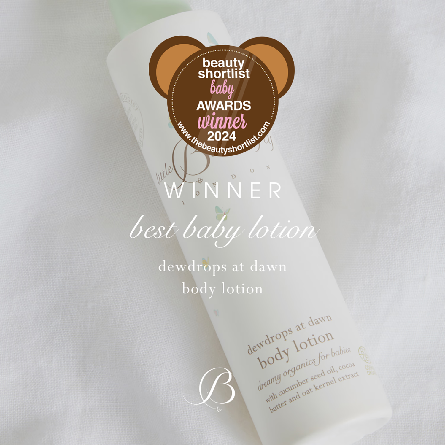 Dewdrops at dawn body lotion 200ml (British brand)