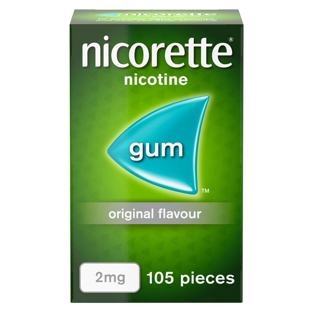 Nicorette 2mg Gum (Original Flavour) -105 pieces GOODS Boots   