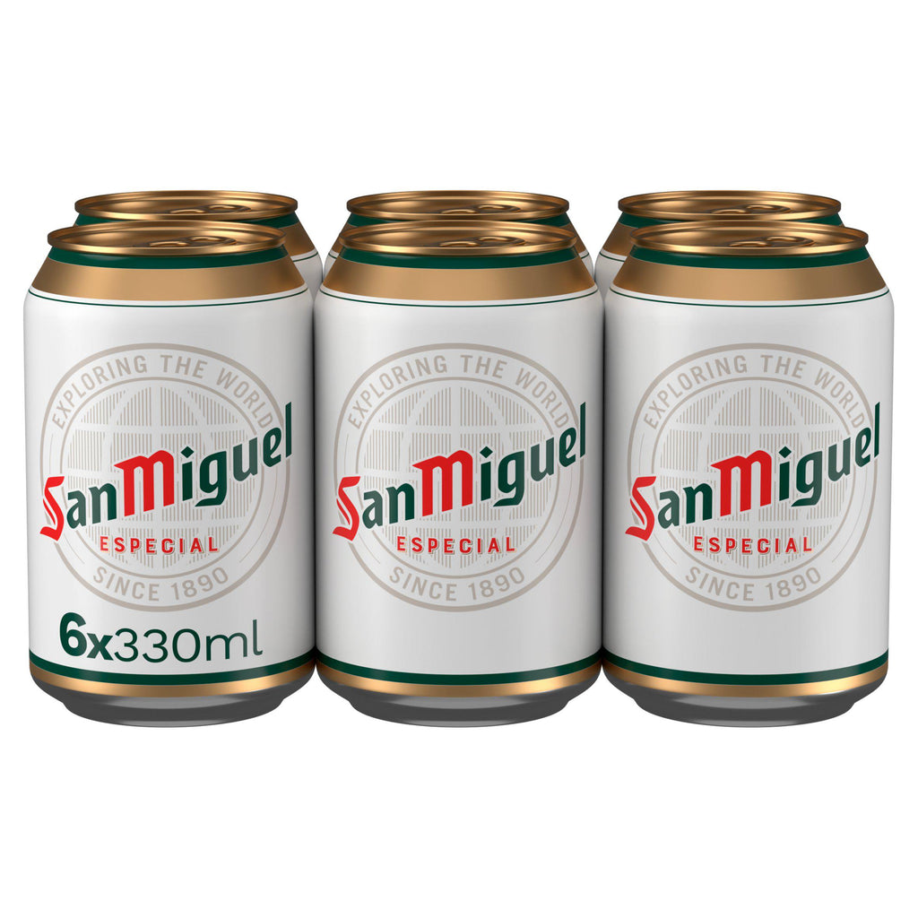 San Miguel Special Premium Lager 6x330ml Can