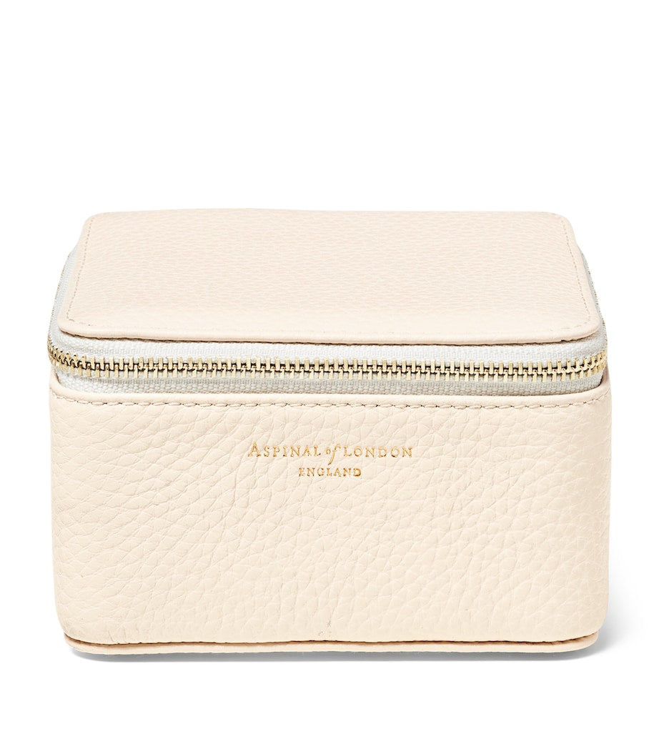 Aspinal of London leather watch and ring box - British product
