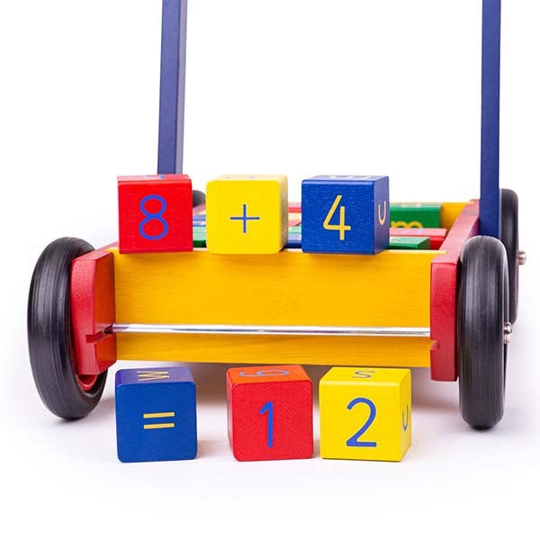 Tidlo Wooden Babywalker With ABC Blocks GOODS Superdrug   