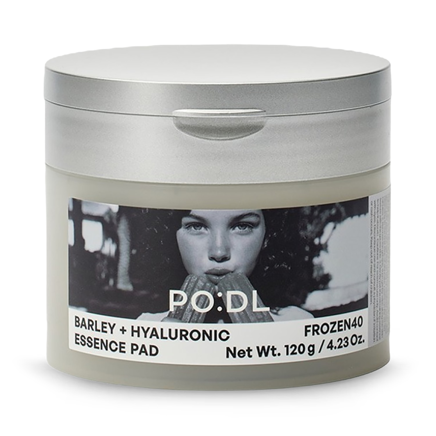 PODL Barley Hyaluronic Frozen40 toner pads 70ea (British brand)