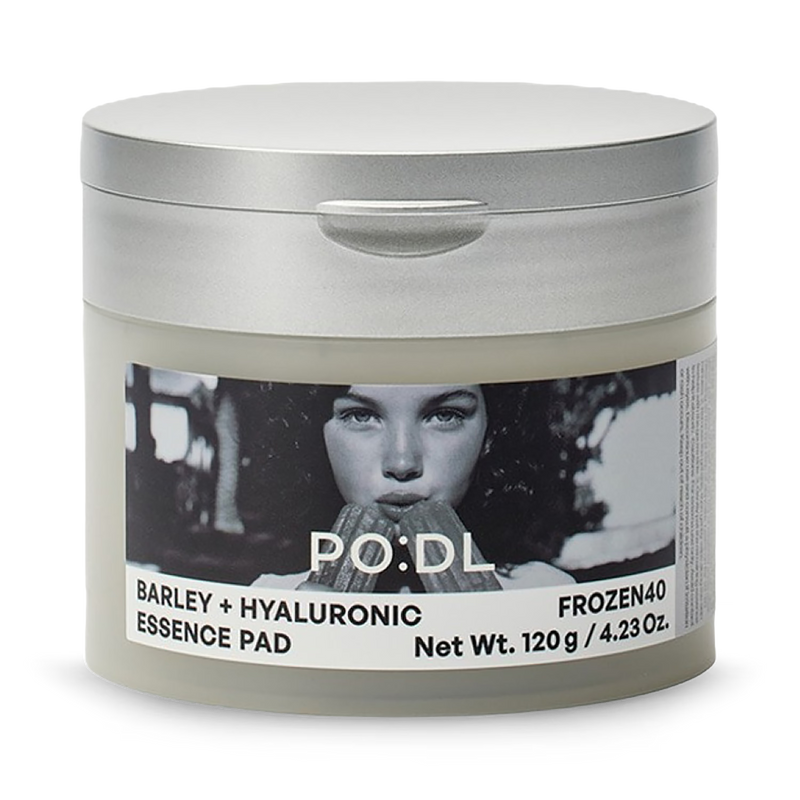 PODL Barley Hyaluronic Frozen40 toner pads 70ea (British brand)